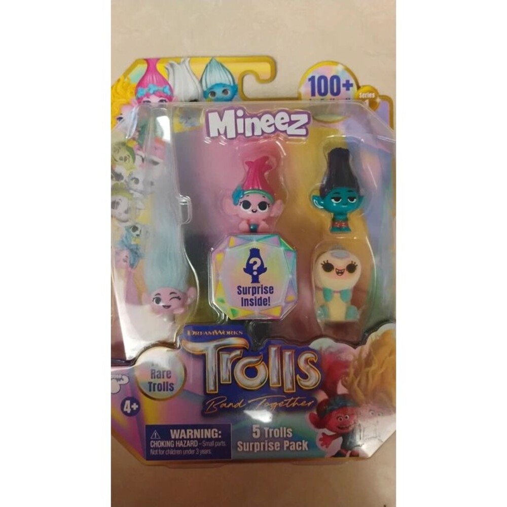 Trolls 5 small figures. Limited edition